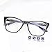 Nearsighted Glasses For Distance Women, Near Sighted Myopia See Far Vision Driving Eyeglasses ,Non Prescription Blue Light Farsighted Shortsighted Eye Glass,Fashion Cat eye Nearsightedness Frame -3.0