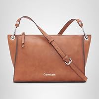 Calvin Klein Women's Reyna Crossbody Handbag, Caramel, OS — image 7