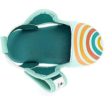 ikiki Non-Squeaky Sandals for Toddlers/Little Kids, Closed Toe