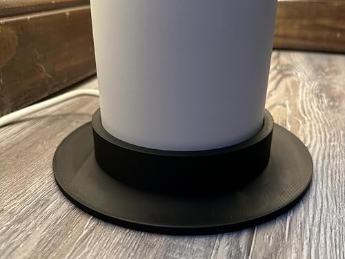 Image of StableTop Stabilizer Base (Black) for Philips Hue Signe Gradient Floor Lamp, 3D Printed, Carpet Support