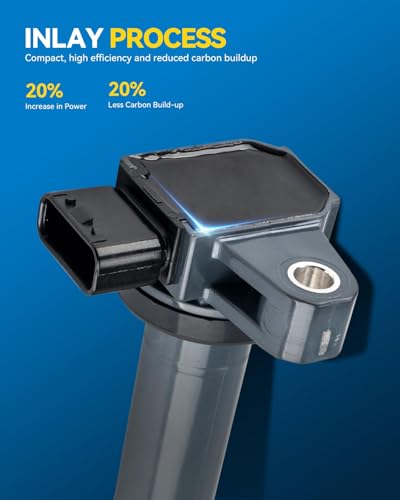 Image of PHILTOP Ignition Coil Pack and Iridium Spark Plugs Fits for Subaru 2009-2010 Forester 2.5L, Subaru 2011 Impreza 2.5L, 1PCS UF625