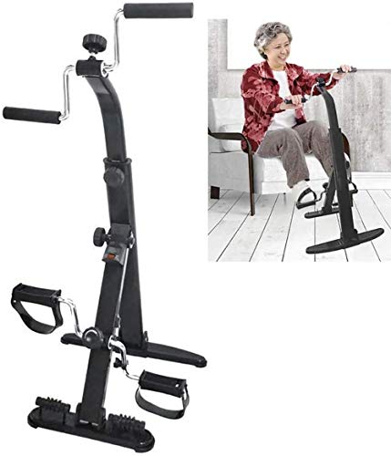 Vélo d'exercice pour l'entraînement complet du corps des seniors assis
