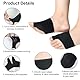 Ruayia Hallux Valgus Socken, 1 Paar Ballenzeh-Korrektoren, Korrektur Bandage Socken, mit integrierten Silikongel-Polster zur Schmerzlinderung bei Hallux Valgus - Schwarz