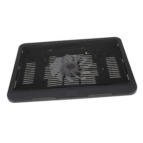 Base para portátil Happyyami ergonómica con ventilador y diseño antideslizante miniatura 1