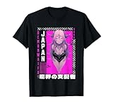 Anime Grunge Waifu Japón Rock EMO Japonés Anime Chica Camiseta