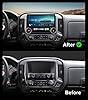 11.5" Android 13 Car Stereo for Chevy Silverado & GMC Sierra 1500 2500 3500 (2014-2018) - 4GB+64G Wireless CarPlay Android Auto with Dual Physical Knobs, Support Bose System, 1280x800 QLED Screen