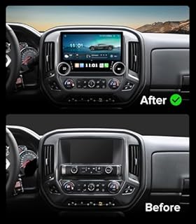 11.5" Android 13 Car Stereo for Chevy Silverado & GMC Sierra 1500 2500 3500 (2014-2018) - 4GB+64G Wireless CarPlay Android Auto with Dual Physical Knobs, Support Bose System, 1280x800 QLED Screen