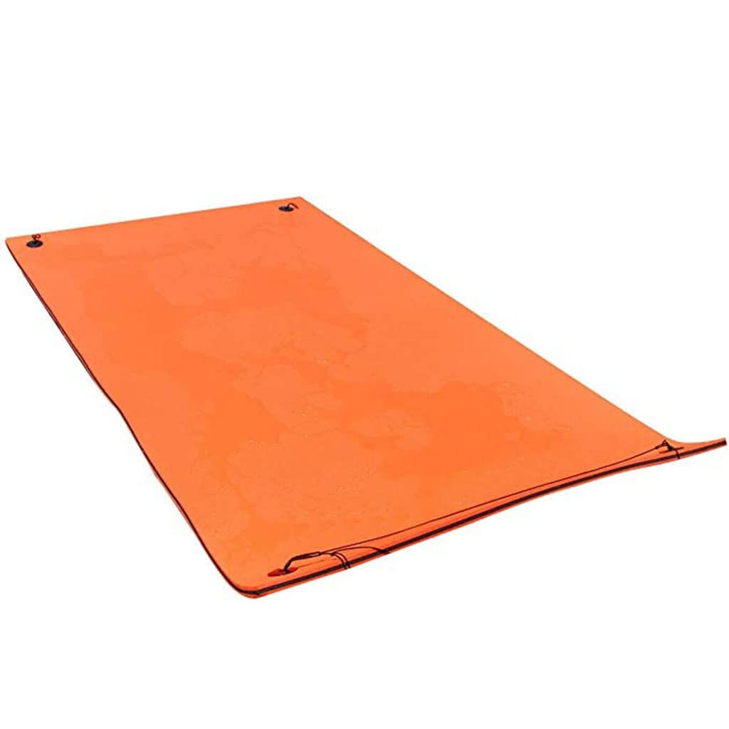 Tappeto Galleggiante Materassino galleggiante arrotolabile - Non c'è bisogno di gonfiare, letto galleggiante non assorbente, for riunioni di famiglia/sport acquatici