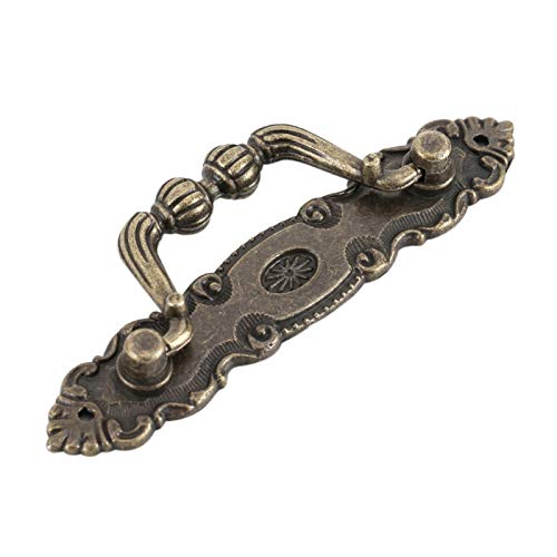 Review de Manijas vintage bronce habitación disponible en línea para comprar. 32 TOPINCN 4 Paquetes de Elegante Diseño de León, Muebles de Hierro, Cajón, Gabinete, Escritorio, Manija de la Puerta, Herrajes, Decoración DIY