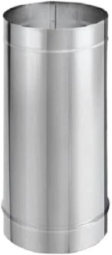 M&G DuraVent 8DBK-12SS Duravent Inner Diameter-DuraBlack - Tubo de estufa de pared individual, acero inoxidable disponible en Yaxa Costa Rica