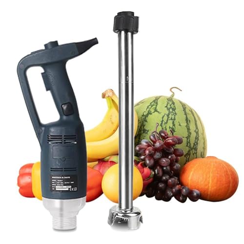 Juego de batidora de inmersión de mano, batidora comercial de 750 W, velocidad variable 8000-18000 RPM, varilla agitadora de 500 mm para uso profesional