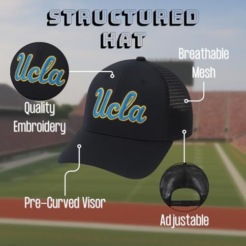 Gorra Trucker Negra Malla Ajustable Snapback Unisex miniatura 4