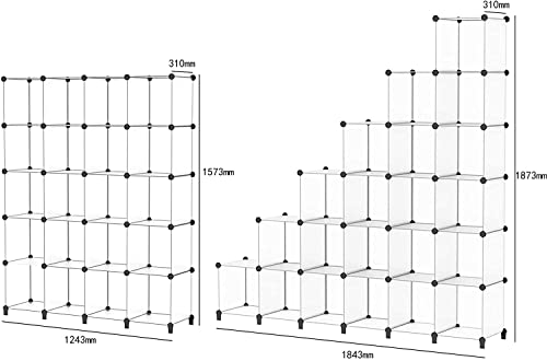 Armadietto Modulare a 20 Cubi, Scaffale