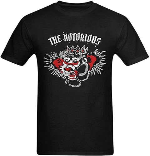 ZUINBU Camiseta Conor McGregor The Notorious para hombre, Negro, XXL