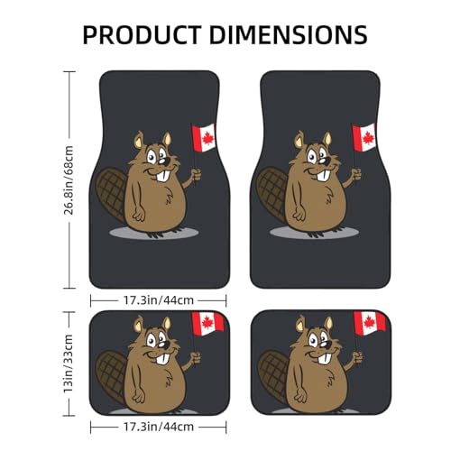 Alfombrillas universales Beaver con base antideslizante e impermeable 2