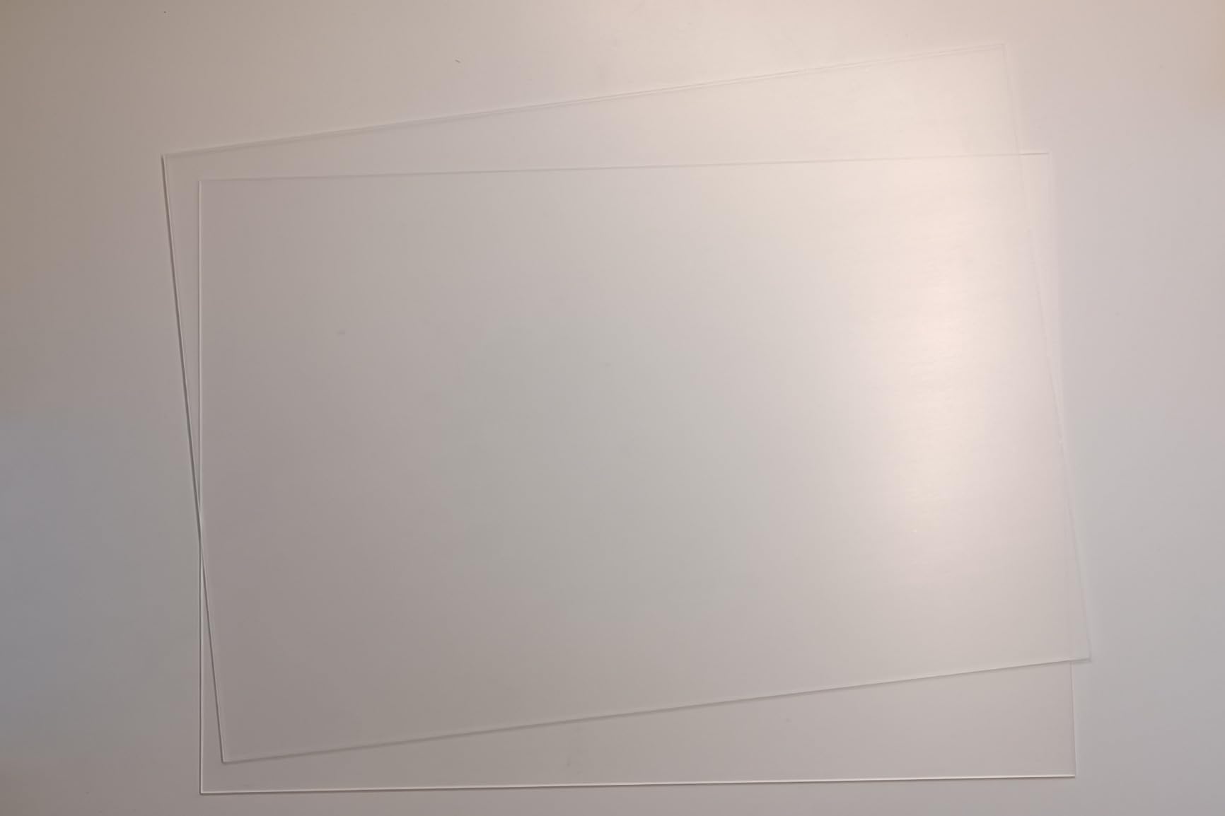 2 Lastre In Plexiglass Trasparente 42x29 Cm - Spessore 2 Mm - Ideale Per Fai Da Te, Decorazioni E Progetti Artistici - Foto 3