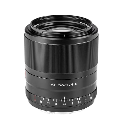 Image of VILTROX 56mm f /1.4 Auto Focus APS-C STM Portrait Prime Lens Compatible with Sony E Mount Cameras A5100 A6000 A6100 A6300 A6400 A6500 A6600 NEX-6 A7S A7C A7 A7RⅢ A7SⅢ A7Ⅲ A7RⅡ A7Ⅱ A7S A7RⅣ A9
