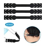 Feloyal Gehörschutz-Maskenverlängerung 10 Stück, Gehörschutz-Verlängerungsschnalle, hält...