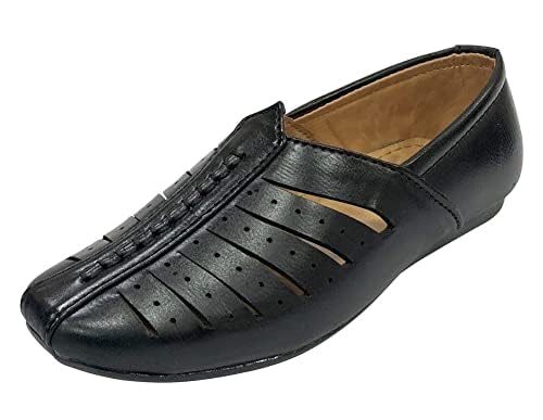 Designer Ethnic Punjabi Mojari Juttis for Boys, Little, Big Kid, Shoes for Boys (Toddler) Sherwani Shoes Designer Kurta Shoes Loafer Shoes Dress Shoes2