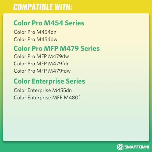 Image of 414A Toner Cartridges Black (with Chip) Works with Color Pro MFP M479fdw M479fdn M454dw M454dn M479dw M455dn M479 M454, Enterprise Laser Jet M455dn M480f Printer | W2020A 414X W2020X, Pack of 2