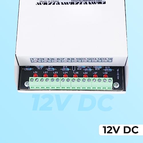 ZEBRONICS 8 Channel CCTV Power Supply (ZEB-ISPS8CH) - Image 4