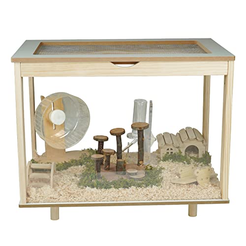Picture of Hamster Glass Cage – The 16 best products compared - wonder-pets.net ...