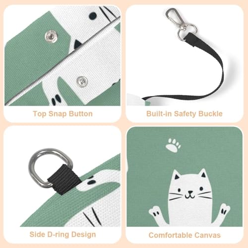 Sac de transport mains libres pour chat avec pattes sorties et sangle de voyage - 5