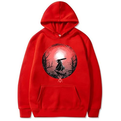 Sweat à capuche imprimé samouraï pull en coton pour homme et femme