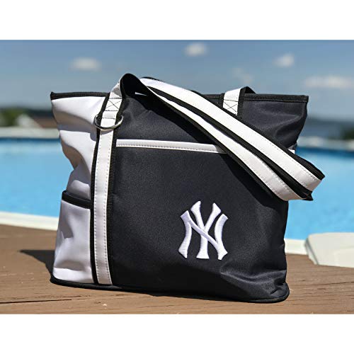 MLB New York Yankees Tote Bag with Embroidered Logo
