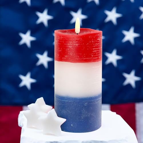 Flameless LED Pillar Candles with Remote