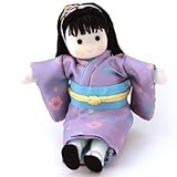 Japanese Musical Doll by Green Tree - Purple Outfit