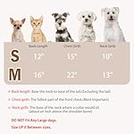 PUPTECK Plaid Dog Shirt, Cute Puppy Cat Polo T-Shirt, Soft Pet Clothes Boy Girl Outfit for Small Medium Dogs, Costume M - Image 2