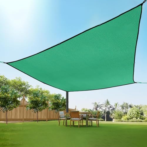 Image of Newtone Multipurpose Shade Net /Green Net - 75% Sunblock (10 ft x 05 ft) | UV Stabilized & Heavy Duty | Ideal for Terrace, Lawn, Balcony & Greenhouse - Green Color