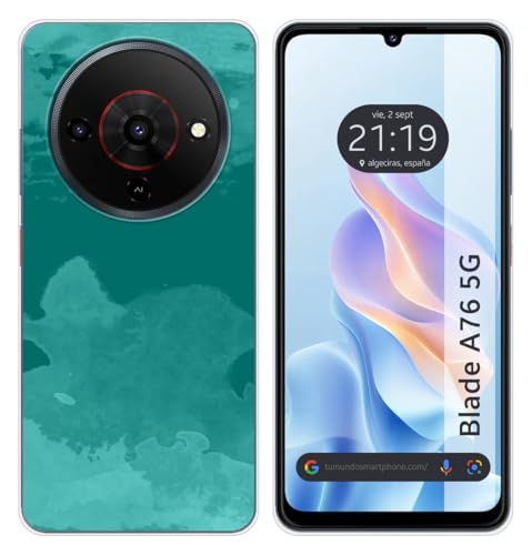 Tumundosmartphone Funda Silicona para Zte Blade A76 5G diseño Acuarela 06 Dibujos