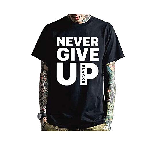ANPI Never Give Up Camiseta, Camiseta de algodón para Hombres Mujeres