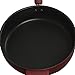 Paula Deen Signature Porcelain Nonstick 5-Quart Covered Deep Sauté Pan with Helper Handle, Lavender Speckle