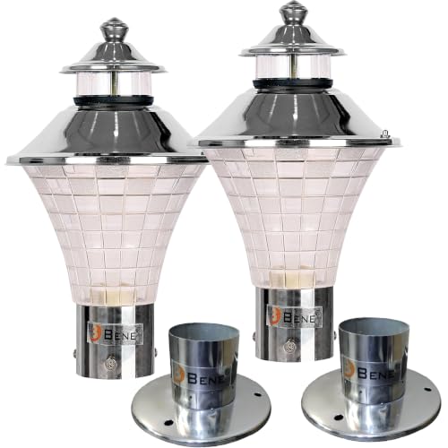 Image of BENE Geruit Outdoor Lamp (Steel Pack of 2 Pc with BS)