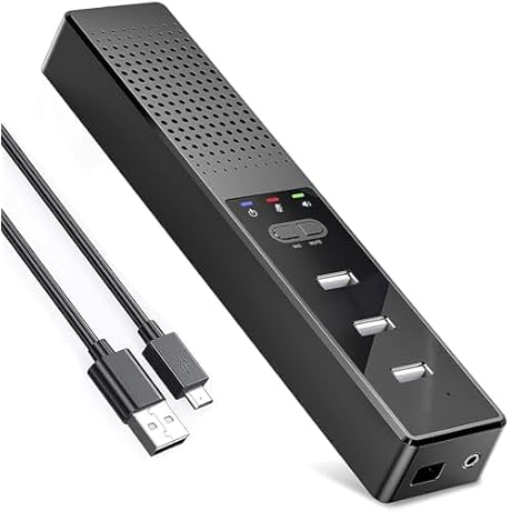 Exceptional 3-in-1 Computer Speaker System: Enhanced Audio, Microphone, and Easy Connectivity