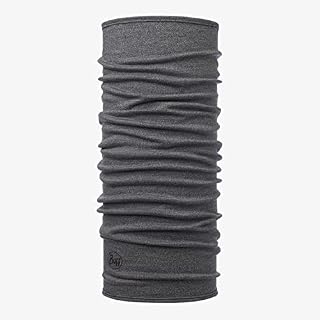 Buff Unisex Midweight Merino Wool Protective Outdoor Tubular Bandana - Grey