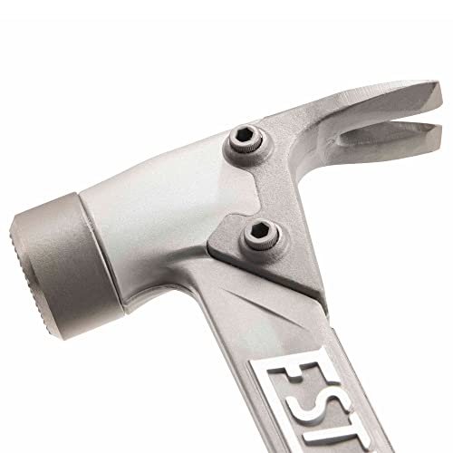 Estwing Al-Pro Aluminum Framing Hammer - 14 Oz Straight Rip Claw With Milled Face & Shock Reduction Grip - Albkm , Black #TOP2