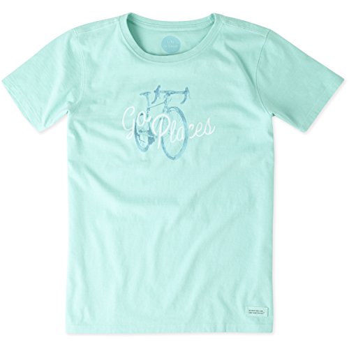 Life is good Women's Go Places Bike Crusher Tee