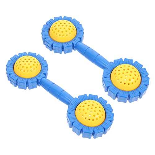SUPVOX 2Pcs Adorable Dumbbell Vocal Dumbbells for Body Training for Kindergarten Gymnastics and Stage Performance Promotes Fitness and Coordination