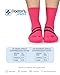 Doctor's Select Plantar Fasciitis Socks - 2 Pairs | Compression Crew Socks for Women Plantar Fasciitis | Arch Support | Pink/Purple