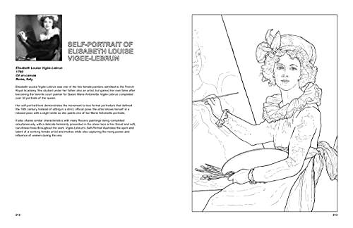The Art History Coloring Book: A Coloring Book (Coloring Concepts) - Image 3
