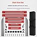 New Stair Measuring Tool, Stair Tread Template Tool, Shelf Layout Tool & Stair Tread Template Tool Jig, Klyzor New Stair Measuring Tool Compatible with Many Types of Layout Projects (1 Set)