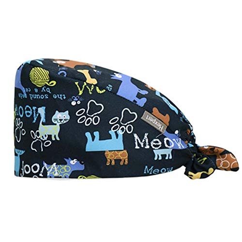 FANCYPUMPKIN Motif créatif Surgical Scrub Cap Infirmière Médecin Cap Casquettes Beauté pour Unisexe, M-11 Cover