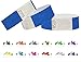 Tyvek Wristbands - 500 Pack - Neon Blue - 3/4" Tyvek Wristbands For Events