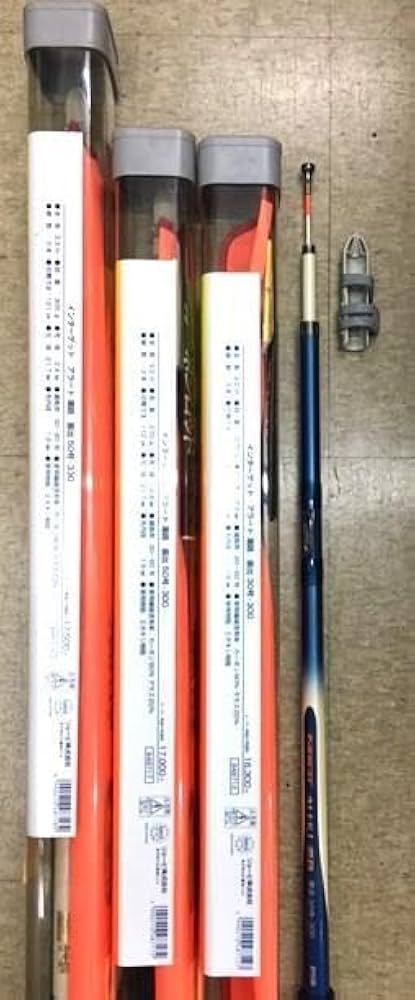 希少品、新品で保有のリョービ製インナー仕様の船ロッド５０号ー３００がお買い得！ 希少品、新品で保有のリョービ製インナー仕様の船ロッド50号ー