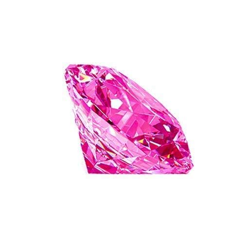 Pierre de zircone rose bague argent 925 femme homme