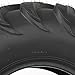 WEIZE ATV UTV Tires 25x8-12, Off-Road Tires All-Terrain 6PR, Max Load 467LBS, Tubeless Set of 2